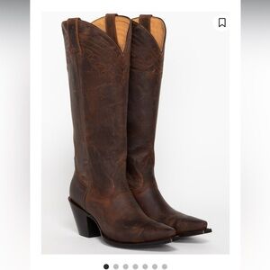 Shyanne Dark Brown Western Boots